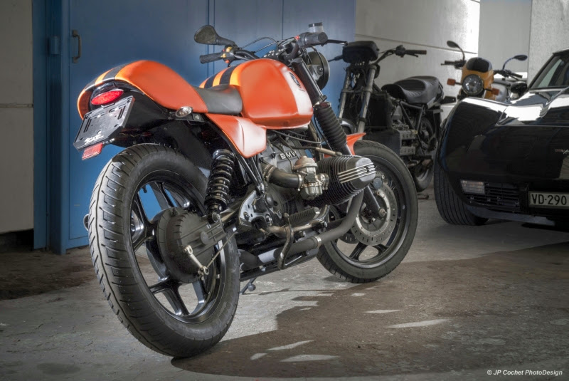 BMW R80 Orange